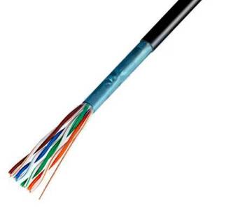 Кабель FTP 5e 4x2x0.5 мм, 24AWG медь, внешний, 305 м/бухта Кабель FTP 5e 4x2x0.5 мм, 24AWG медь, внешний, 305 м/бухта
