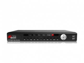 EVD-X2004U гибридный XVR видеорегистратор 5 в 1, 4 канала 1080N*25к/с, 2HDD