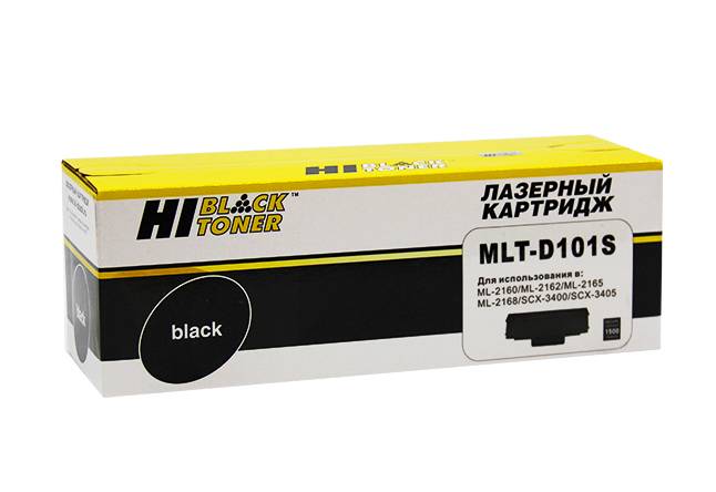 Картридж Hi-Black (HB-MLT-D101S) для Samsung ML-2160/2162/2165/2166W/SCX3400/3406W, 1,5K