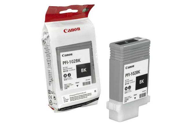 Картридж для плоттера Canon iPF500/ iPF600/iPF610 (O) PFI-102BK Black 0895B001
