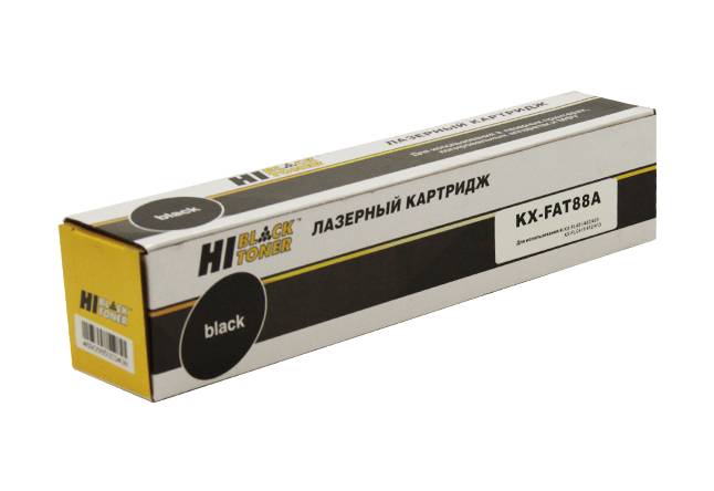 Тонер-картридж Hi-Black (HB-KX-FAT88A) для Panasonic KX-FL401/402/403/FLC411/412/413, 2K