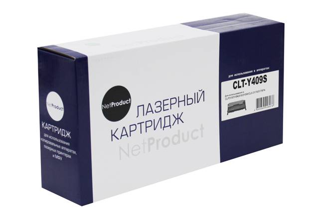 Тонер-картридж NetProduct (N-CLT-Y409S) для Samsung CLP-310/315/CLX-3170fn/3175, Y, 1K