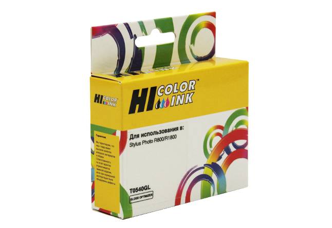 Картридж Hi-Black (HB-T0540) для Epson Stylus Photo R800/1800, GY