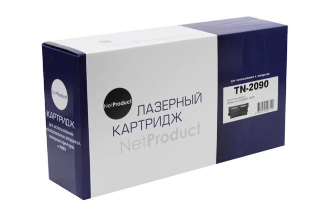 Тонер-картридж NetProduct (N-TN-2090) для Brother HL-2132R/DCP-7057R, 1K