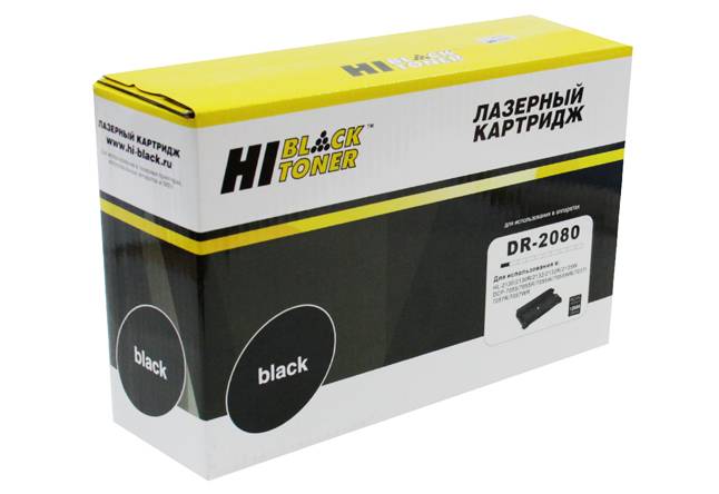 Драм-юнит Hi-Black (HB-DR-2080) для Brother HL-2130R/DCP-7055WR, 12K