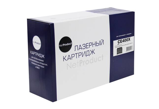 Картридж NetProduct (N-CE400X) для HP LJ Enterprise 500 color M551n/M575dn, Bk, 11K