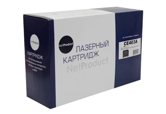 Картридж NetProduct (N-CE403A) для HP LJ Enterprise 500 color M551n/M575dn, M, 6K