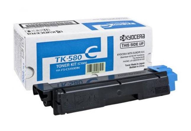 Картридж Kyocera-Mita FS-C5150DN (O) TK-580С, cyan, 2,8К