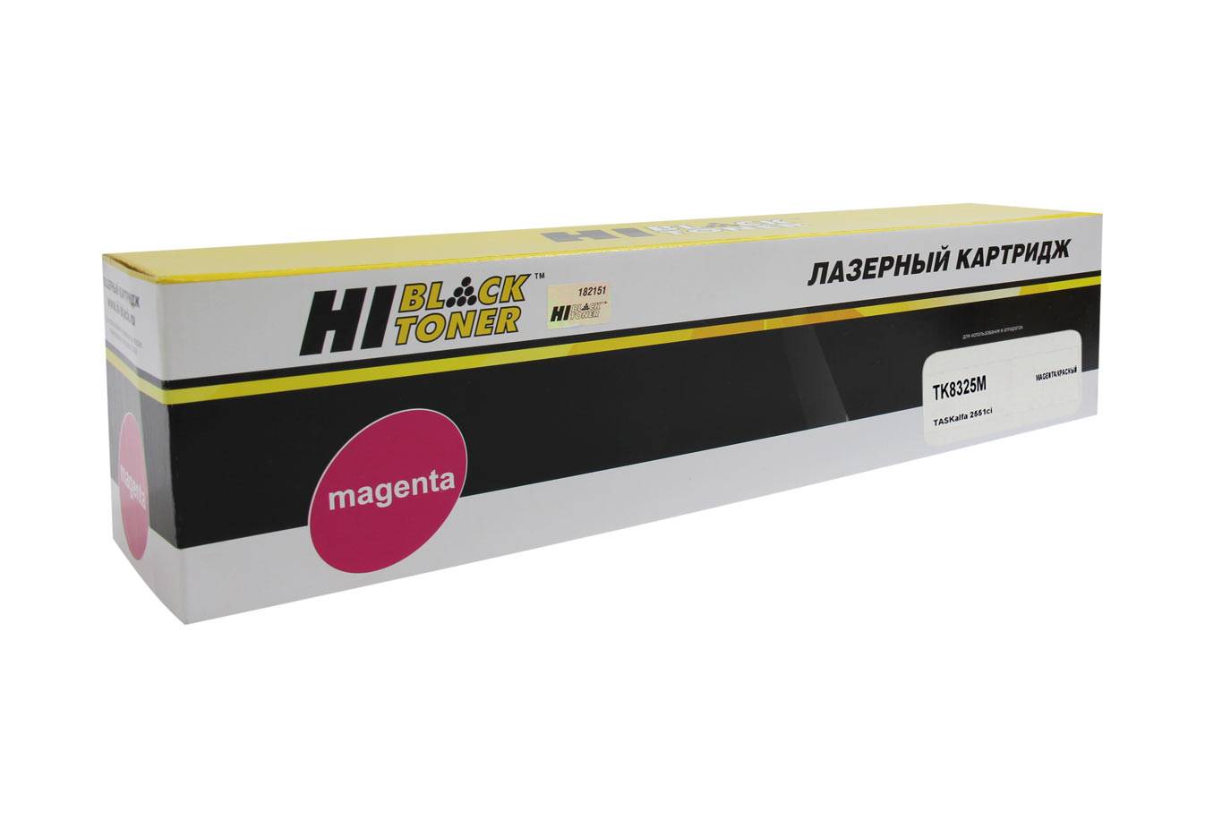 Тонер-картридж Hi-Black (HB-TK-8325M) для Kyocera-Mita TASKalfa 2551ci, M, 12K