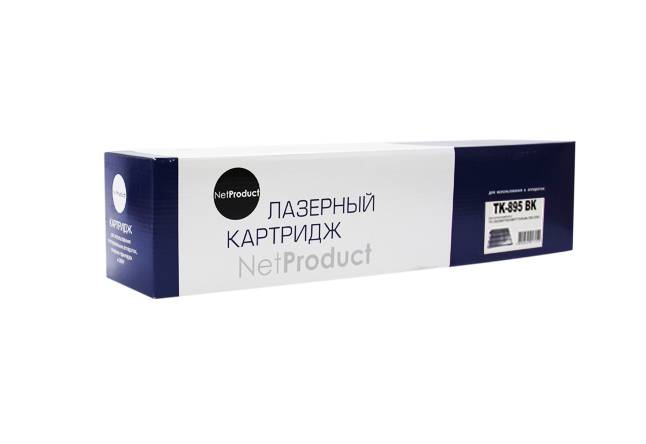 Тонер-картридж NetProduct (N-TK-895Bk) для Kyocera-Mita FS-C8025MFP/8020MFP, Bk, 12K