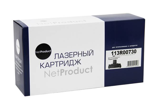 Картридж NetProduct (N-113R00730) для Xerox Phaser 3200MFP, 3K