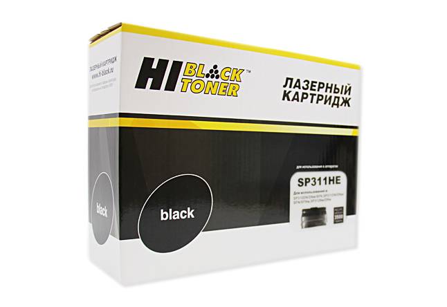 Картридж Hi-Black (HB-SP311HE) для Ricoh Aficio SP310DN/SP311DN/311DNw/SP312Nw/DNw, 3,5K