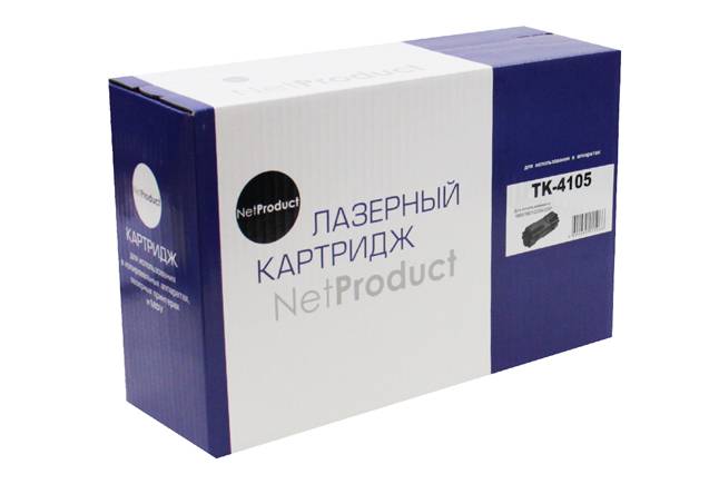 Тонер-картридж NetProduct (N-TK-4105) для Kyocera-Mita TASKalfa 1800/2200/1801/2201, 15K