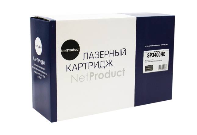 Картридж NetProduct (N-SP3400HE) для Ricoh Aficio SP 3400N/3410DN/3400SF/3410SF, 5K