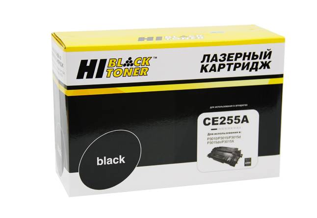 Картридж Hi-Black (HB-CE255A) для HP LJ P3015, 6K