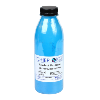 Тонер HP CLJ3500/3550 (Boost/Mitsubishi) Cyan (хим.) 130 г/фл. Type 5.1