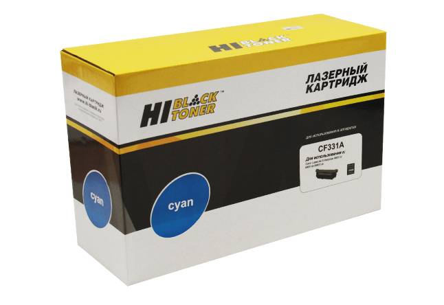 Картридж Hi-Black (HB-CF331A) для HP CLJ M651n/651dn/651xh, №654A, C, 15K