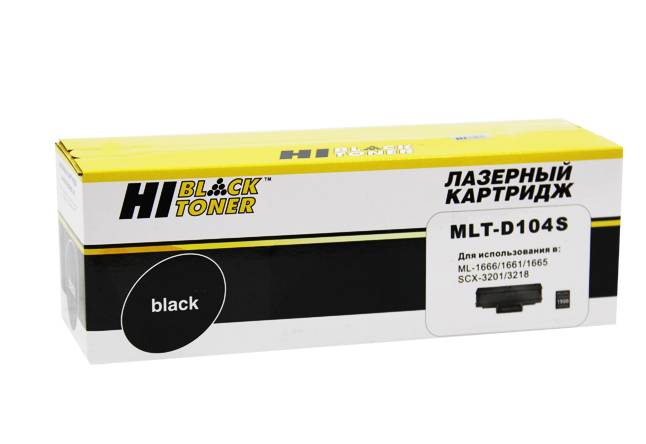 Картридж Hi-Black (HB-MLT-D104S) для Samsung ML-1660/1665/1860/SCX-3200/3205, 1,5K