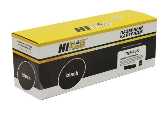 Тонер-картридж Hi-Black (HB-TN-241Bk) для Brother HL-3140CW/3150CDW/3170CDW, Bk, 2,5K