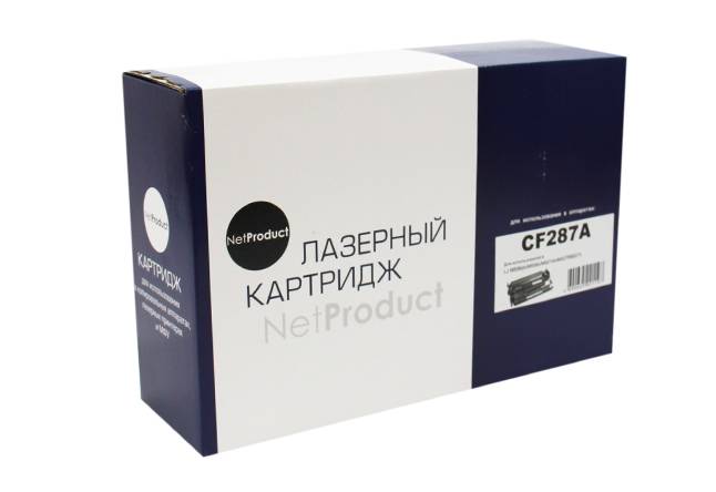 Картридж NetProduct (N-CF287A) для HP LJ M506dn/M506x/M527dn/M527f/M527c, 9K