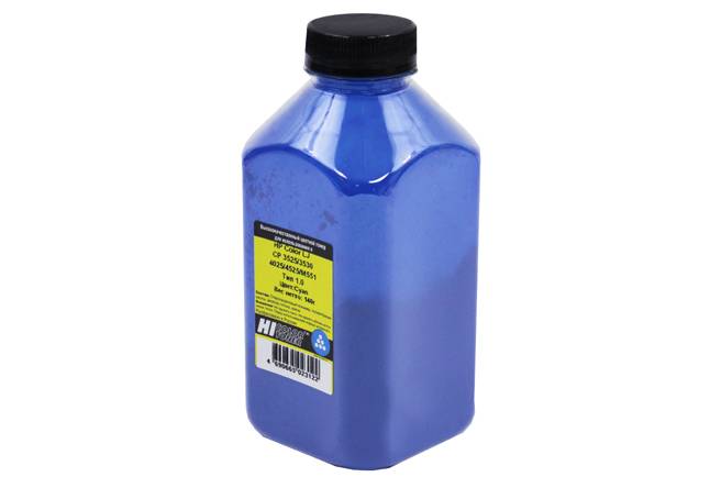 Тонер Hi-Black для HP Color LJ CP 3525/3530/4025/4525/M551, Тип 1.0, C, 140 г, банка