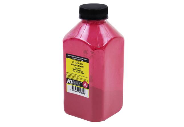 Тонер Hi-Black для HP Color LJ CP 3525/3530/4025/4525/M551, Тип 1.0, M, 140 г, банка