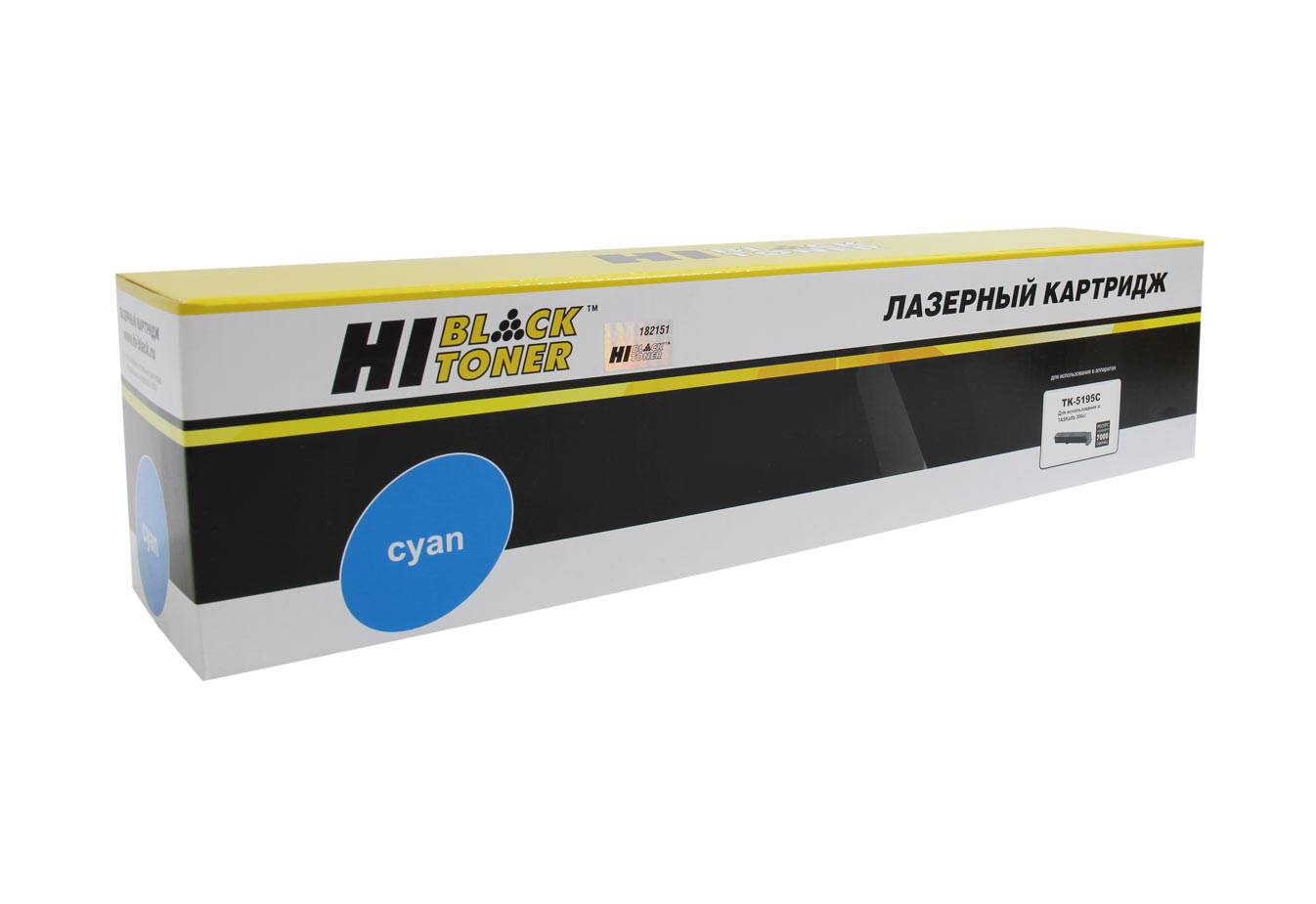 Тонер-картридж Hi-Black (HB-TK-5195C) для Kyocera Mita TASKalfa 306ci, C, 7K