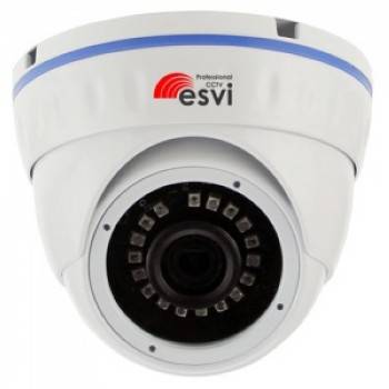 EVL-DN-H20F купольная уличная 4 в 1 видеокамера, 1080p, f=2.8мм