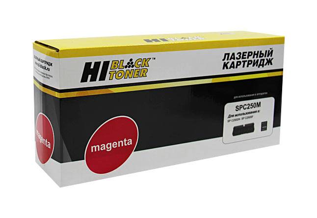 Картридж Hi-Black (HB-SPC250M) для Ricoh Aficio SPC250DN/C250SF, M, 1,6K