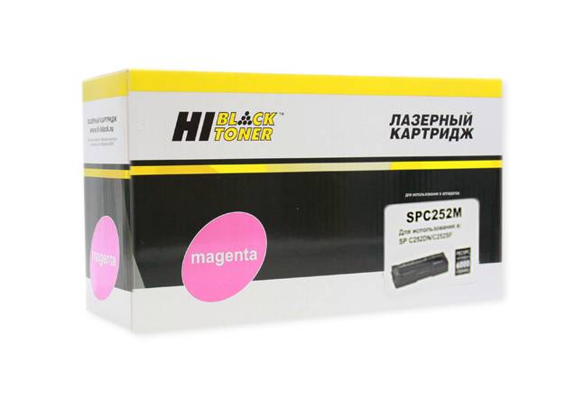 Картридж Hi-Black (HB-SPC252M) для Ricoh Aficio SPC252DN/C252SF, M, 6K