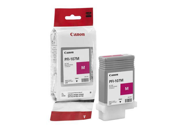 Картридж PFI-107M Canon iPF680/685/780/785, 130ml (О) пурпурный 6707B001