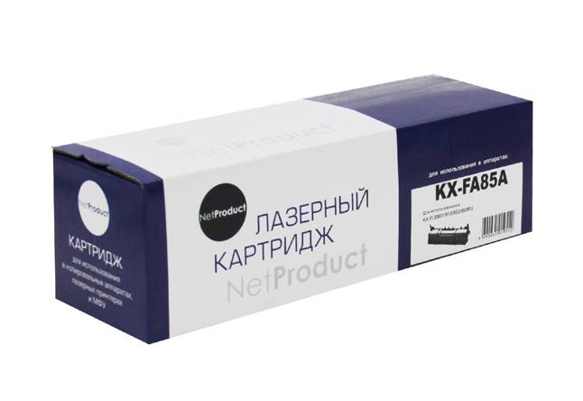 Тонер-картридж NetProduct (N-KX-FA85A) для Panasonic KX-FLB801/813/853/883RU, 5K