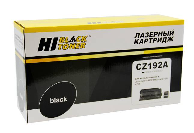 Картридж Hi-Black (HB-CZ192A) для HP LJ Pro M435nw/M701/706, 12K