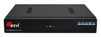 EVD-8116W-7 IP видеорегистратор 16 потоков 1080P, H.265, 1HDD