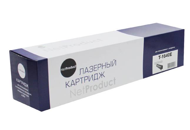 Тонер-картридж NetProduct (N-T-1640E) для Toshiba e-Studio 163/165/166/167, туба,675г, 24K