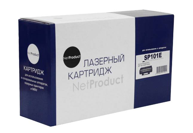 Картридж NetProduct (N-SP101E) для Ricoh Aficio SP 100/100SF/100SU, 2K