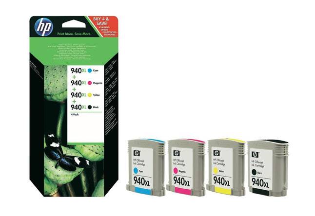 Картридж HP Officejet Pro 8000/8500 №940XL (O) C2N93AE, BK/Tri-color